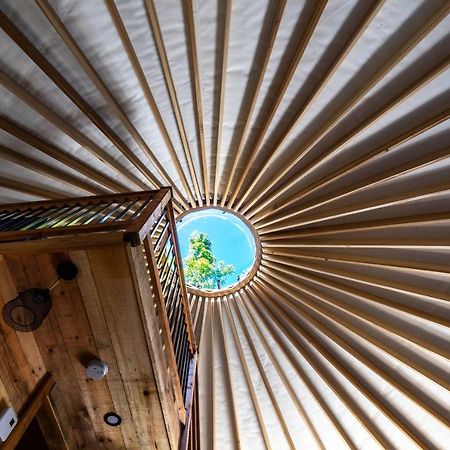 Notre-Dame-du-Laus Yourtes Glamping Du Poisson Blanc מראה חיצוני תמונה